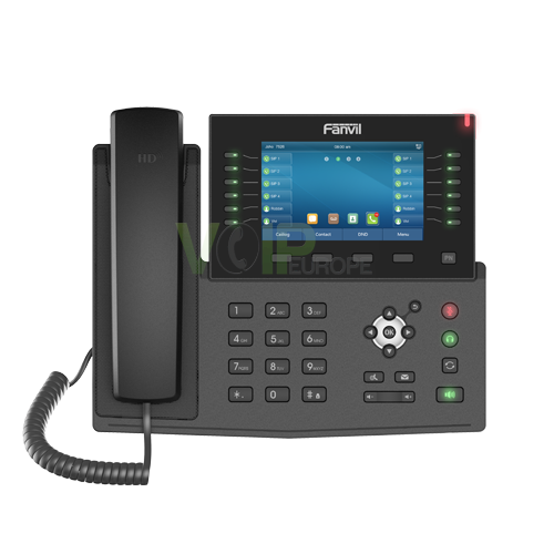 Telephone IP de Bureau Entreprise a 20 comptes SIP avec Ecran LCD Couleur 5" WiFi Bluetooth intégré avec BLF jusqu