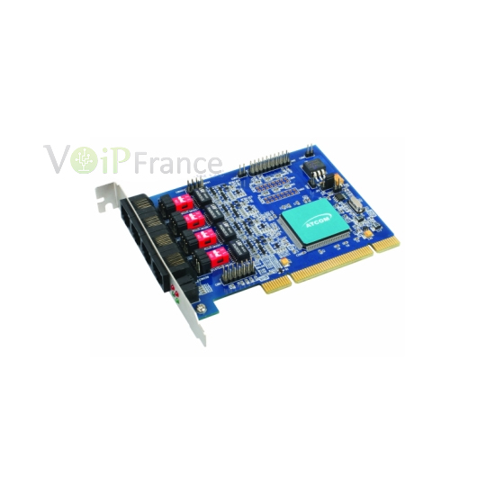 Carte gauche du RNIS PRI E1 pour l'Astérisk PBX AX4T