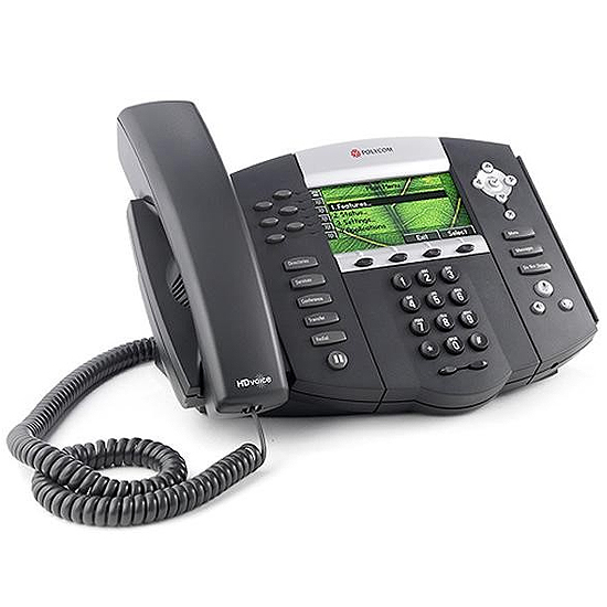 Téléphone IP PoE, 6 lignes, écran couleur