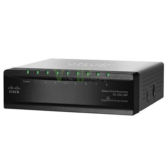 Switch Gigabit PoE manageable 8 ports SLM2008PT-EU