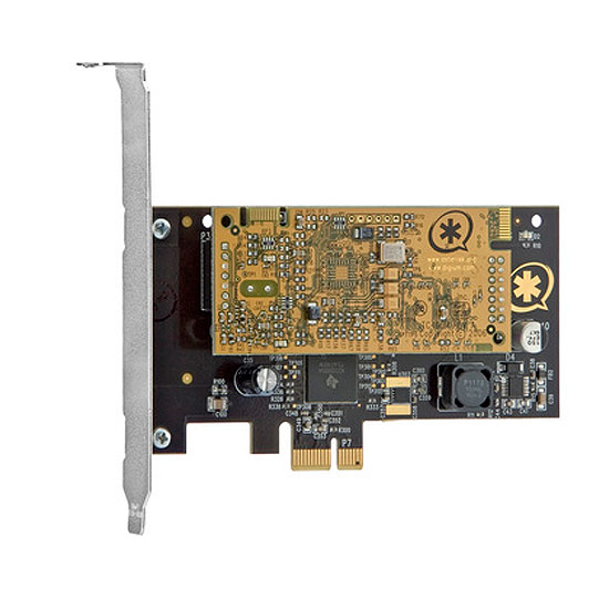 Carte DSP pour la compression et décompression du G.729a et du G.723.1 vers le G.711 TCE400