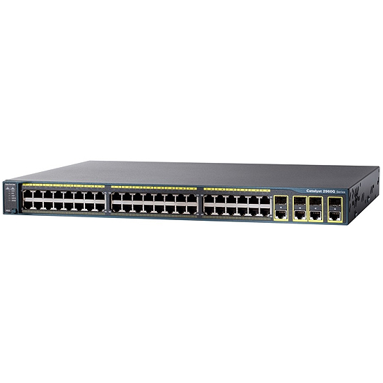 Catalyst 2960S 48 GigE PoE 370W, 4 x SFP LAN Base WS-C2960S-48LPS-L