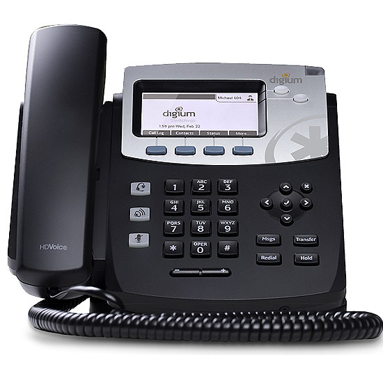 Téléphone a HDVoice  équipé de 2 RJ45 POE , 2 lignes SIP, 4 touches de fonctions avancées.