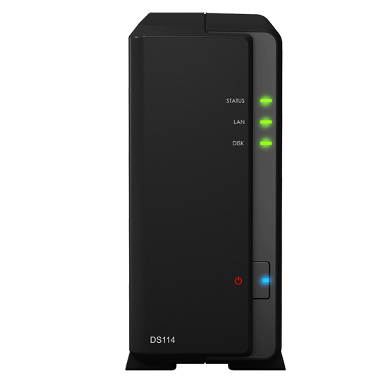 Serveur NAS CPU 1.2 Ghz  512 Mo Ram 1 LAN Gigabit  2 USB 3.0 1 5 To max DS114