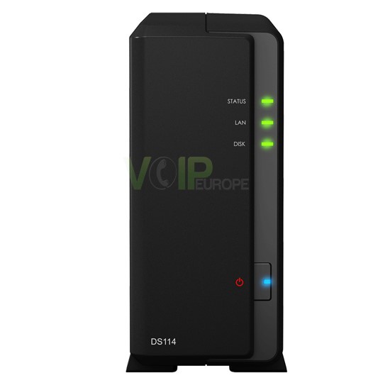 Serveur NAS CPU 1.2 Ghz  512 Mo Ram 1 LAN Gigabit  2 USB 3.0 1 5 To max DS114