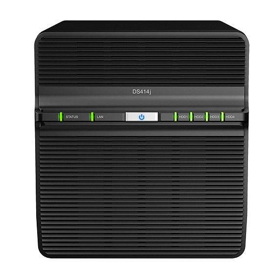 Serveur Nas  Dual Core 1.2 Ghz 512 Mo Ram 24 To Max 1 USB 3.0 1 USB DS414J